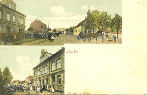 Staré fotky Louky u Litvínova